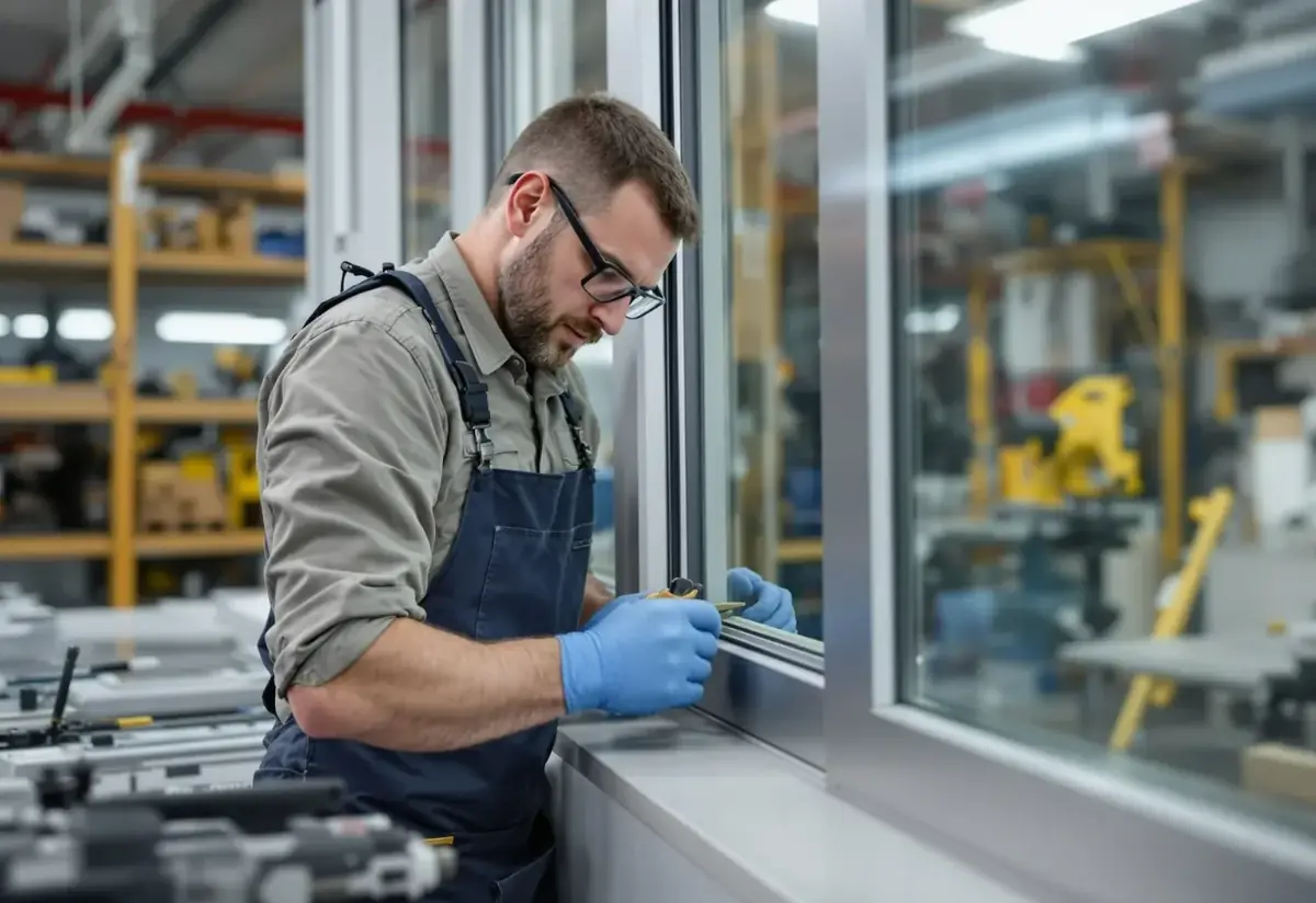 Technicien préparant une intervention dans l'atelier